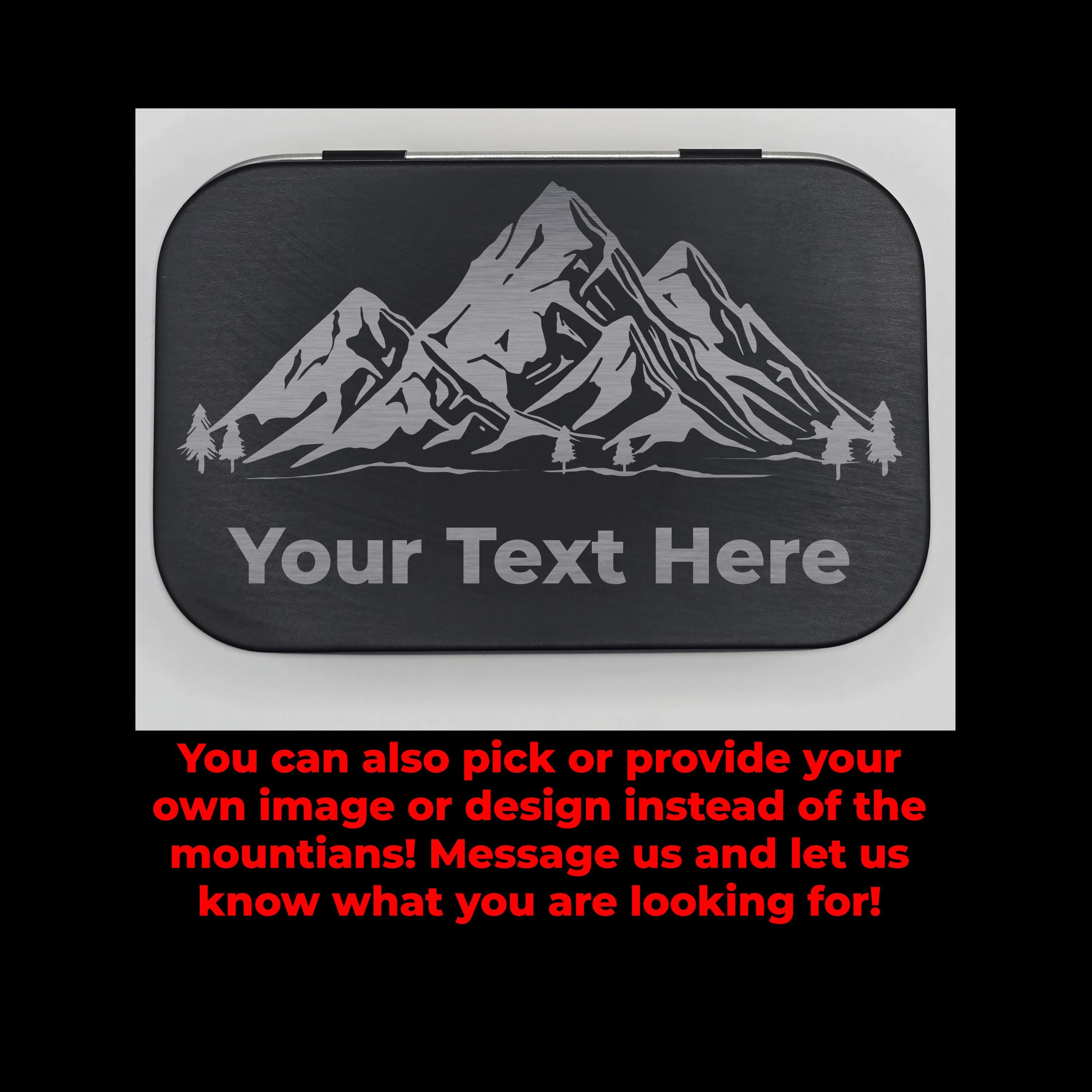 Custom Engraved Altoids Tin: Personalized Pill Box, Jewelry Holder