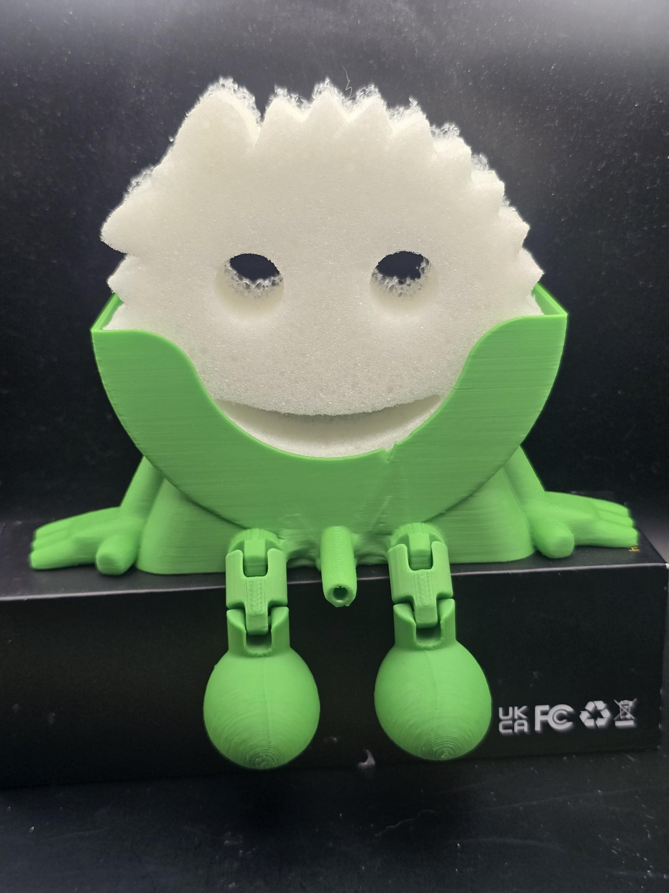 Funny Peeing Scrub Daddy Holder – 3D Printed Sink Organizer